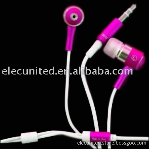 iSolate Vibe Earphone for iPod - Metal Pink